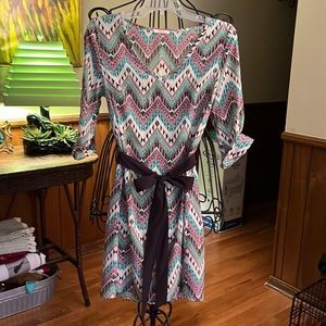 V-neck Dress by Ezra